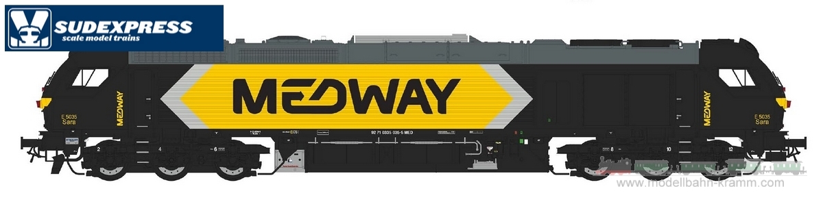 H0 DC Analog Euro4000 Diesellok 335.035 Sara