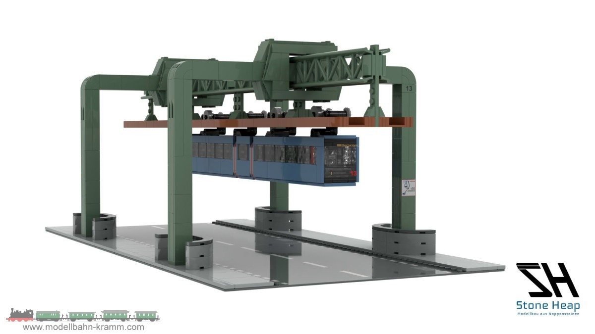 Stone Heap SH-8006, EAN 2000075951182: Wuppertaler Schwebebahn GTW2015