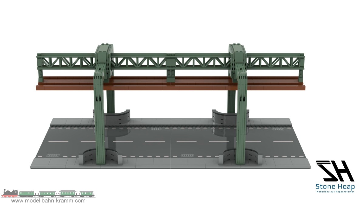 Stone Heap SH-8007, EAN 9180015850935: Wuppertaler Schwebebahn Streckenerweiterung