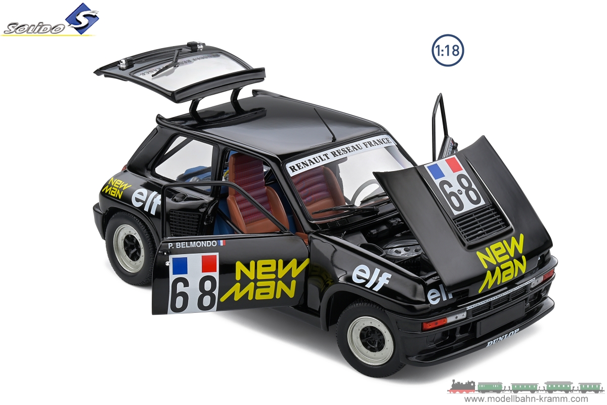 Solido 1801312, EAN 3663506019470: 1:18 Renault 5 Turbo #68 European Cup 1984 Paul Belmondo