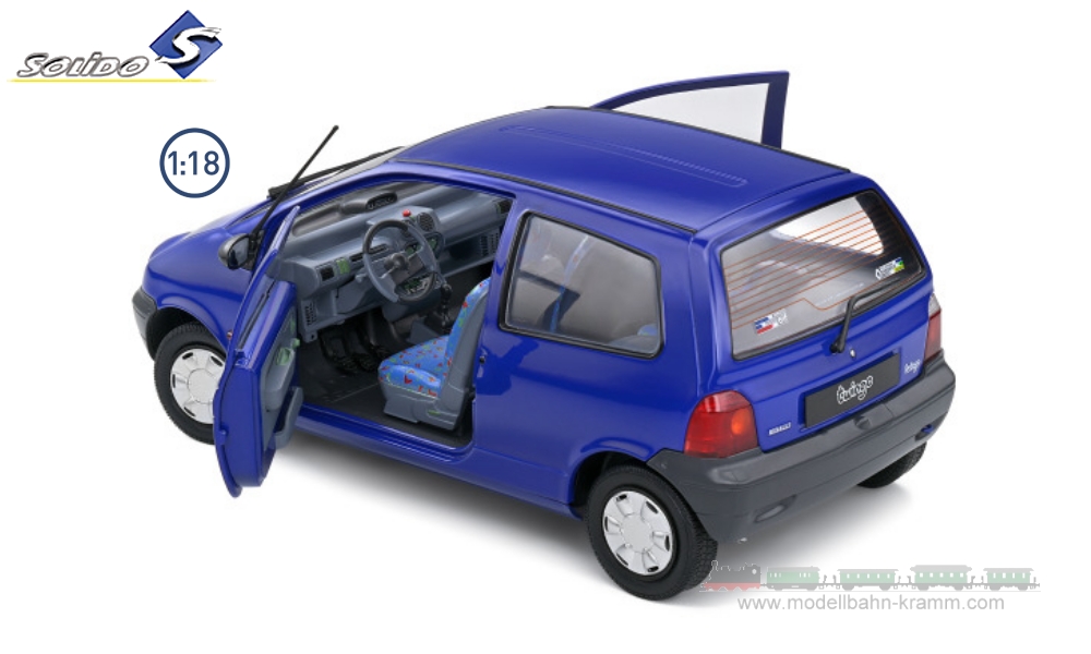 Solido 1804004, EAN 3663506021374: 1:18 Renault Twingo MK1 1993 blau