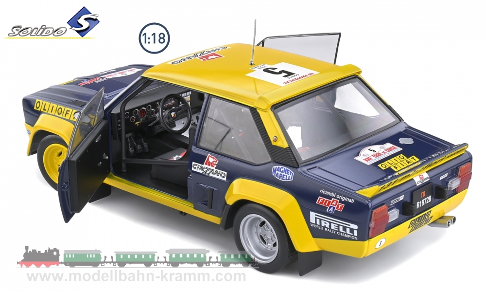 Solido 1806003, EAN 3663506015694: 1:18 Fiat 131 Abarth Tour de Corse 1977 #5 Bernard Darniche
