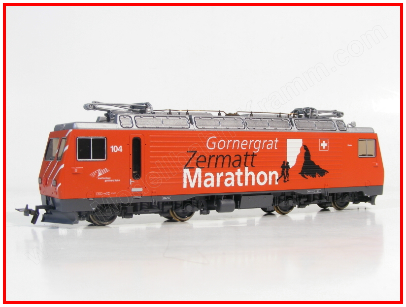 MGB HGe 4/4 104 Gear wheel locomotive Gornergrat Z