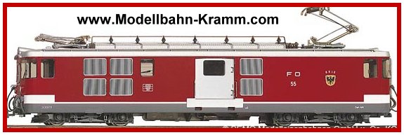 Bemo 1263213, EAN 2000003336593: H0m DC analog Gepäcktriebwagen Urseren FO IV-V