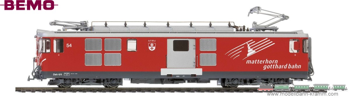 MGB Deh 4/4 55 Gepäcktriebwagen