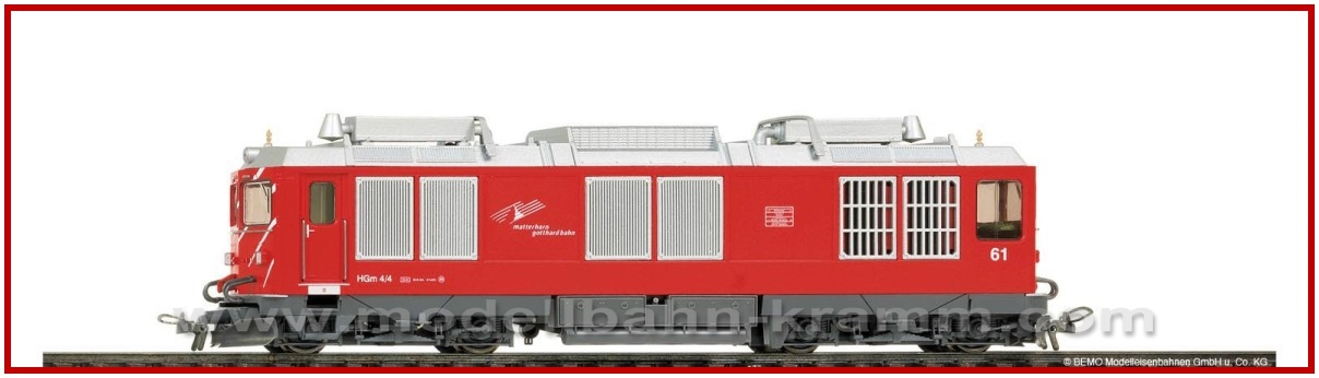Bemo 1267251, EAN 2000003651900: Zahnraddiesellok HGm 4/4 DFB
