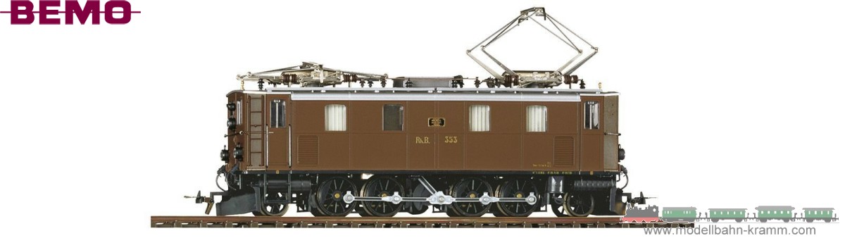 Modellbahn-Kramm: Bemo 1291113 H0m DC analog E-Lok Ge 4/6 353 RhB