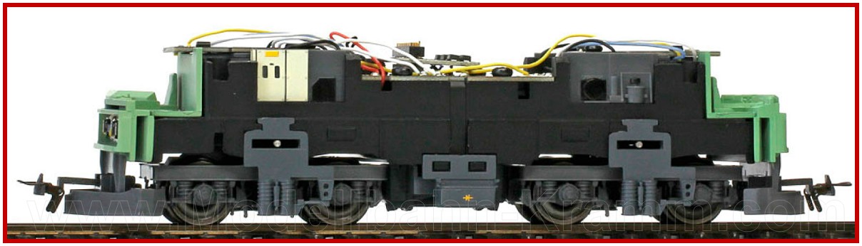 Bemo 1358021, EAN 2000075212917: RhB chassis Ge 4/4 II Digital with sound