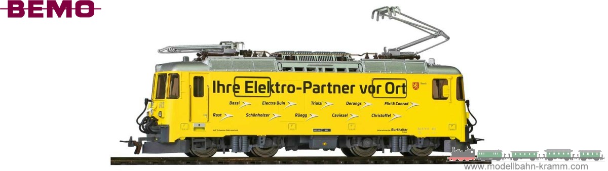 Bemo 1358182, EAN 2000075255433: H0m RhB Ge 4/4 II 612 Burkhalter Gruppe