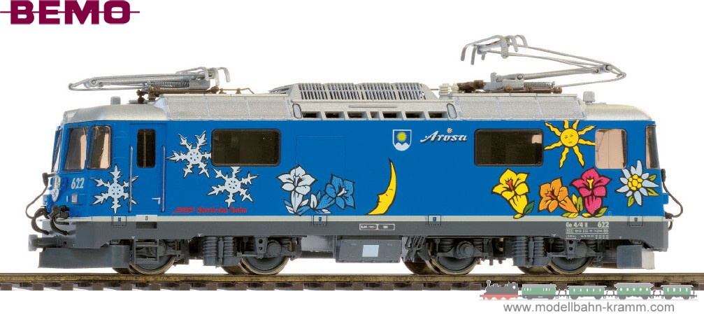 H0 AC digital RhB Ge 4/4 II 622 Arosa Express