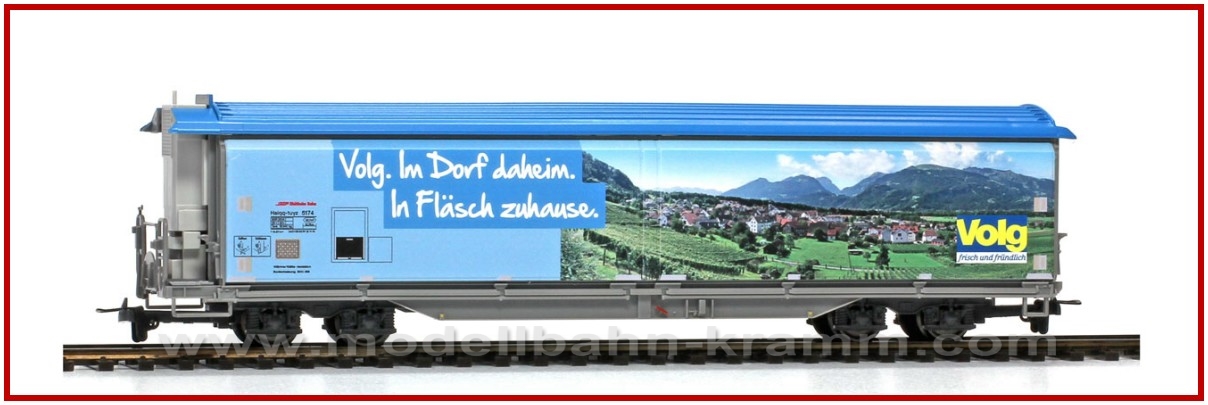 RhB Haiqq-tuyz 5174 Volg "Fläsch" mittelblau H0 AC 3L-WS = für MÄRKLIN