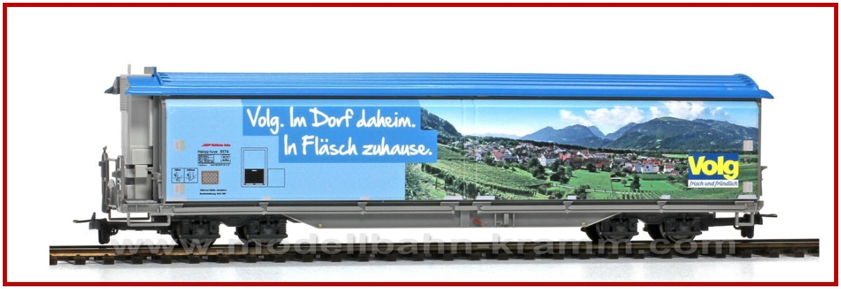RhB Haiqq-tuyz 5174 Volg "Fläsch" mittelblau H0 DC 2L-GS