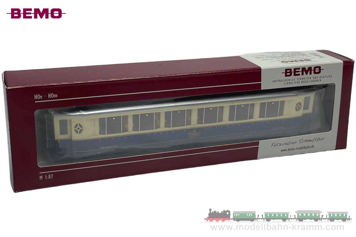 Bemo 3272123, EAN 2000008735353: H0m DC RhB As 1143 Salonwagen Alpine Classic Pullman Express, V