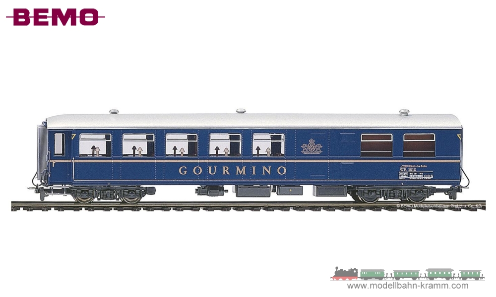 Bemo 3273131, EAN 2000003245260: H0m DC RhB ACPE Speisewagen, V