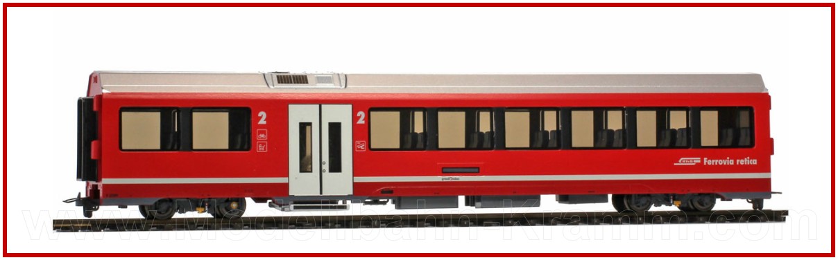 Bemo 3298142, EAN 2000075213105: RhB B 574 01 AGZ middle car with interior lighting
