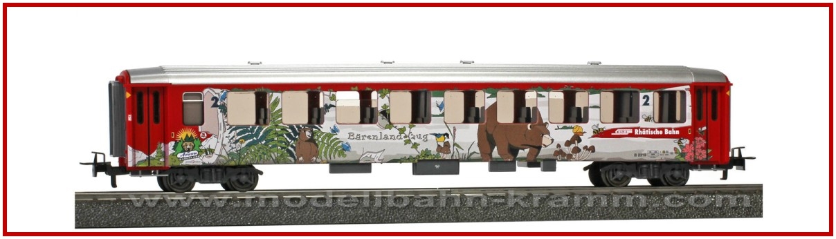H0 AC Personenwagen B 2317 EW I RhB Bärenland Arosa, VI