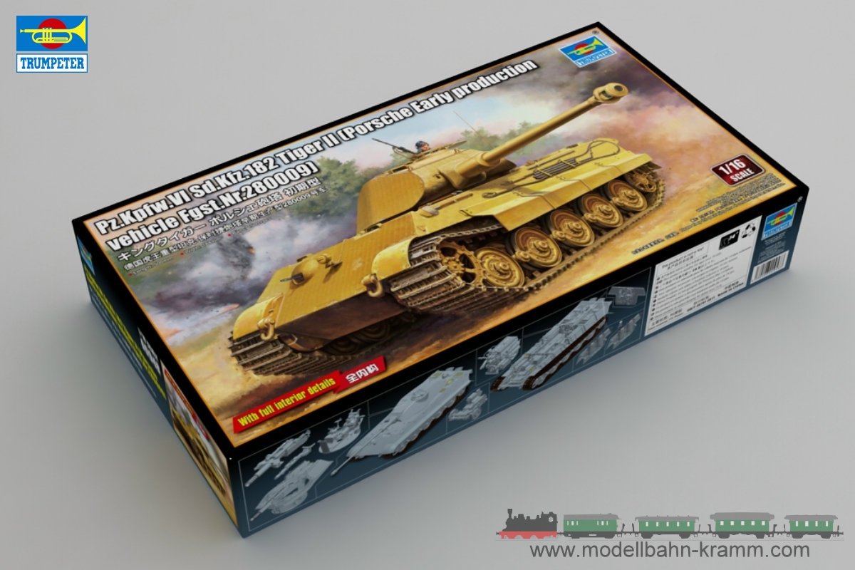 Modellbahn-Kramm: Trumpeter 00948 1:16 Pz.Kpfw VI Tiger Porsche