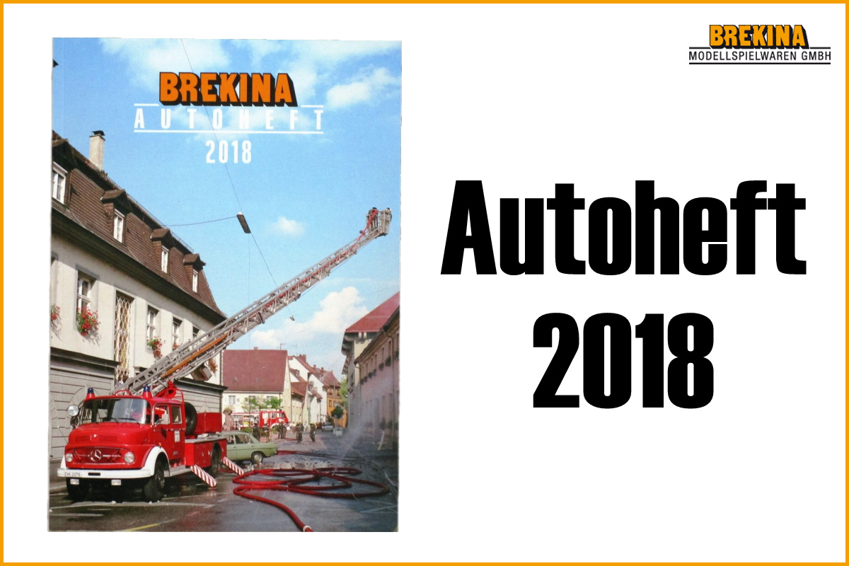 Brekina 12217, EAN 4026538122171: BREKINA Autoheft 2018