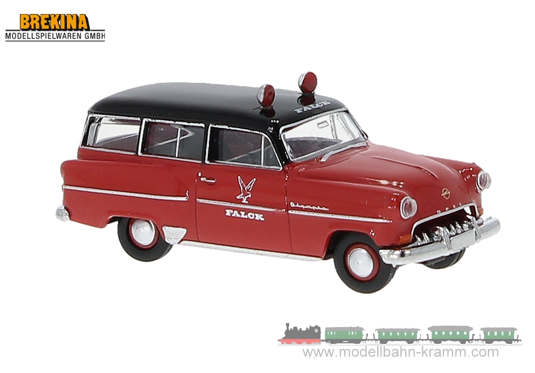 Brekina 20244, EAN 4026538202446: Opel Olympia ´53 Car. Falck