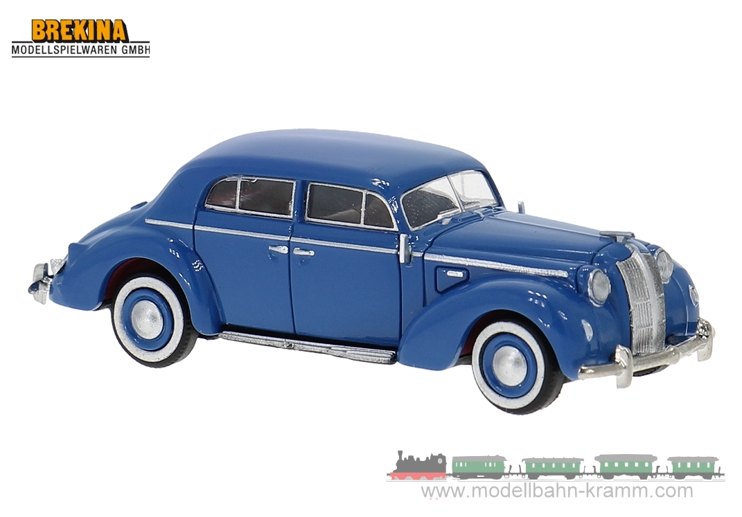 Brekina 20456, EAN 4026538204563: Opel Admiral 1938, blau