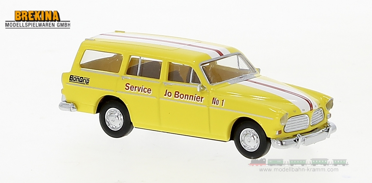Brekina 29261, EAN 4026538292614: Volvo Amazon Jo Bonnier No.1