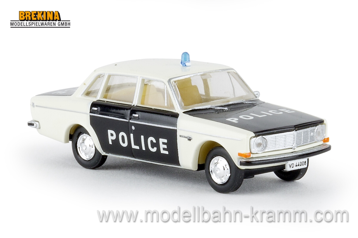 Brekina 29419, EAN 4026538294199: Volvo 144 Police Waadt/Vaud