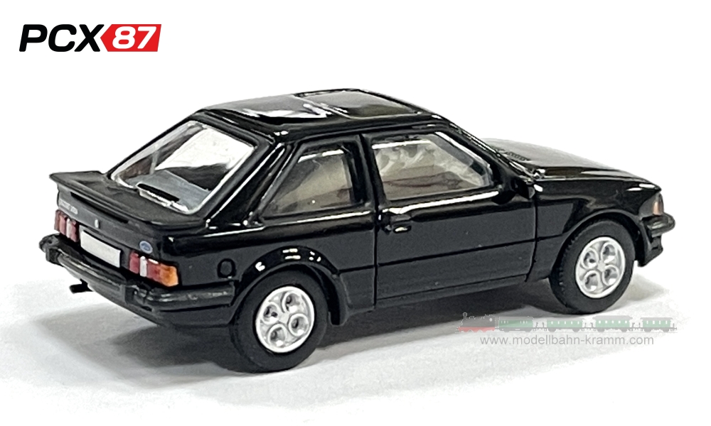 Brekina PCX870089, EAN 4052176972595: H0/1:87 Ford Escort III XR3 schwarz, 1981