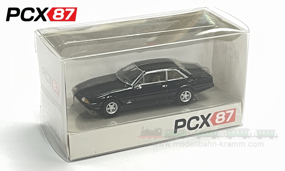 Brekina PCX870135, EAN 4052176592083: H0/1:87 Ferrari 365 GT4 2+2 schwarz, 1972 (PCX)