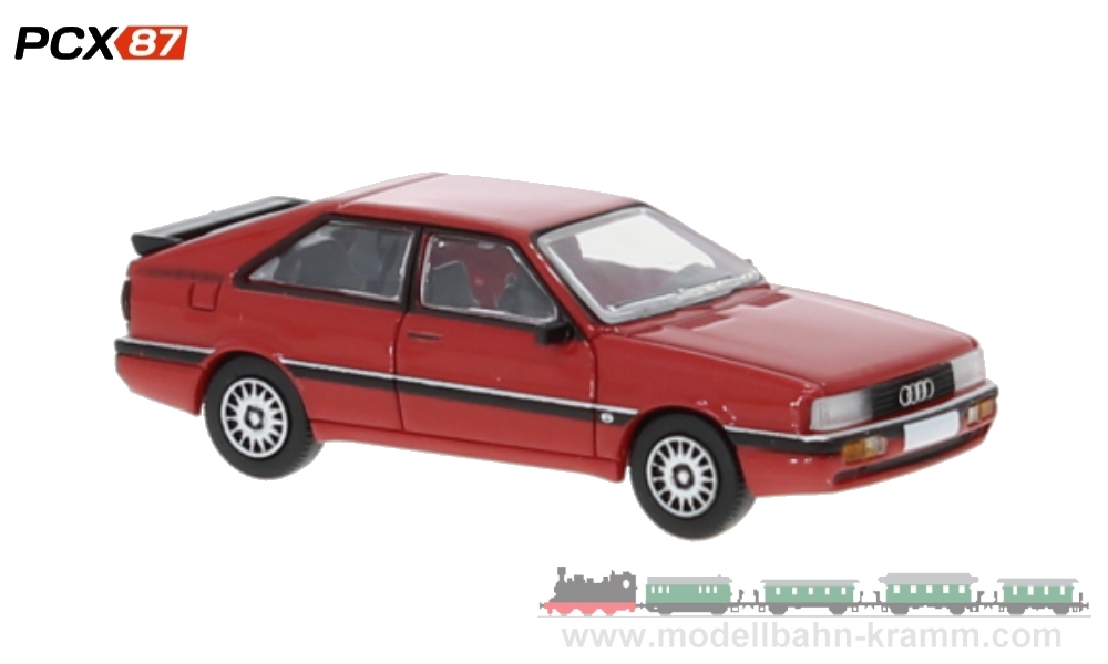 Brekina PCX870268, EAN 4052176659830: H0/1:87 Audi Coupe Typ 81 red, 1985