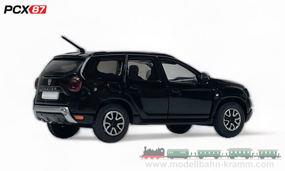 Brekina PCX870374, EAN 4052176409954: H0/1:87 Dacia Duster II, schwarz metallic, 2020