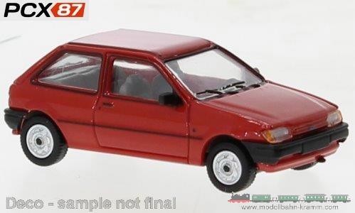 Brekina PCX870461, EAN 4052176789094: 1:87 Ford Fiesta MK III rot, 1989
