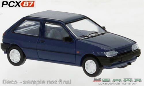 Brekina PCX870462, EAN 4052176789391: 1:87 Ford Fiesta MK III dunkelblau, 1989