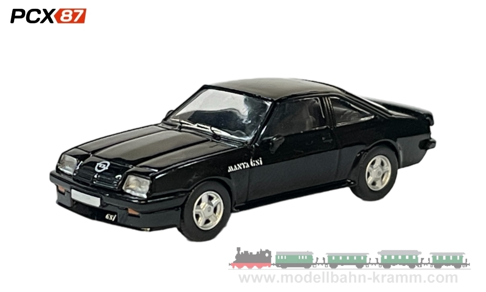 Brekina PCX870642, EAN 4052176768082: H0/1:87 Opel Manta B GSI, schwarz, 1984