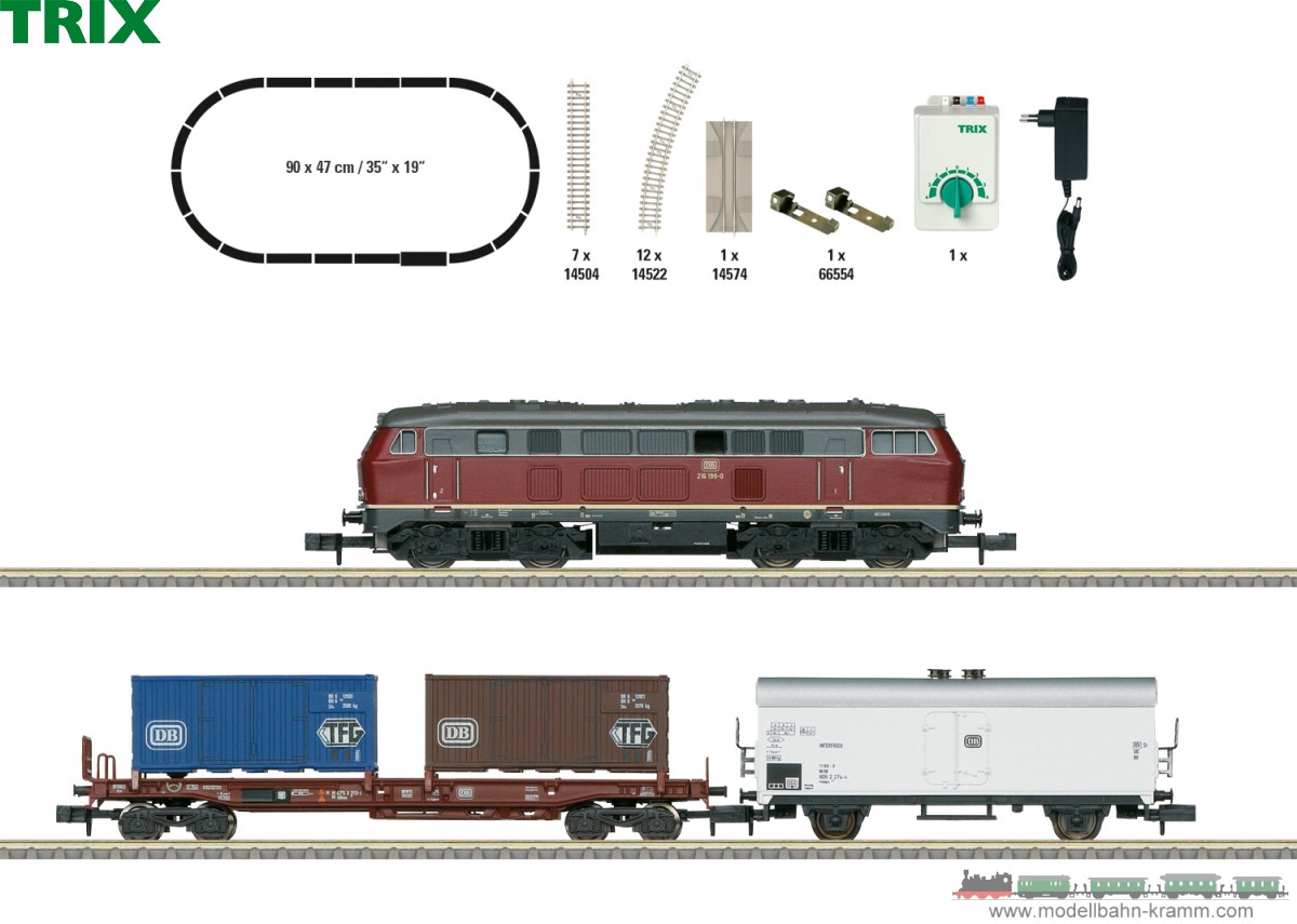 TRIX 11146, EAN 4028106111464: N analog Startpackung Güterzug