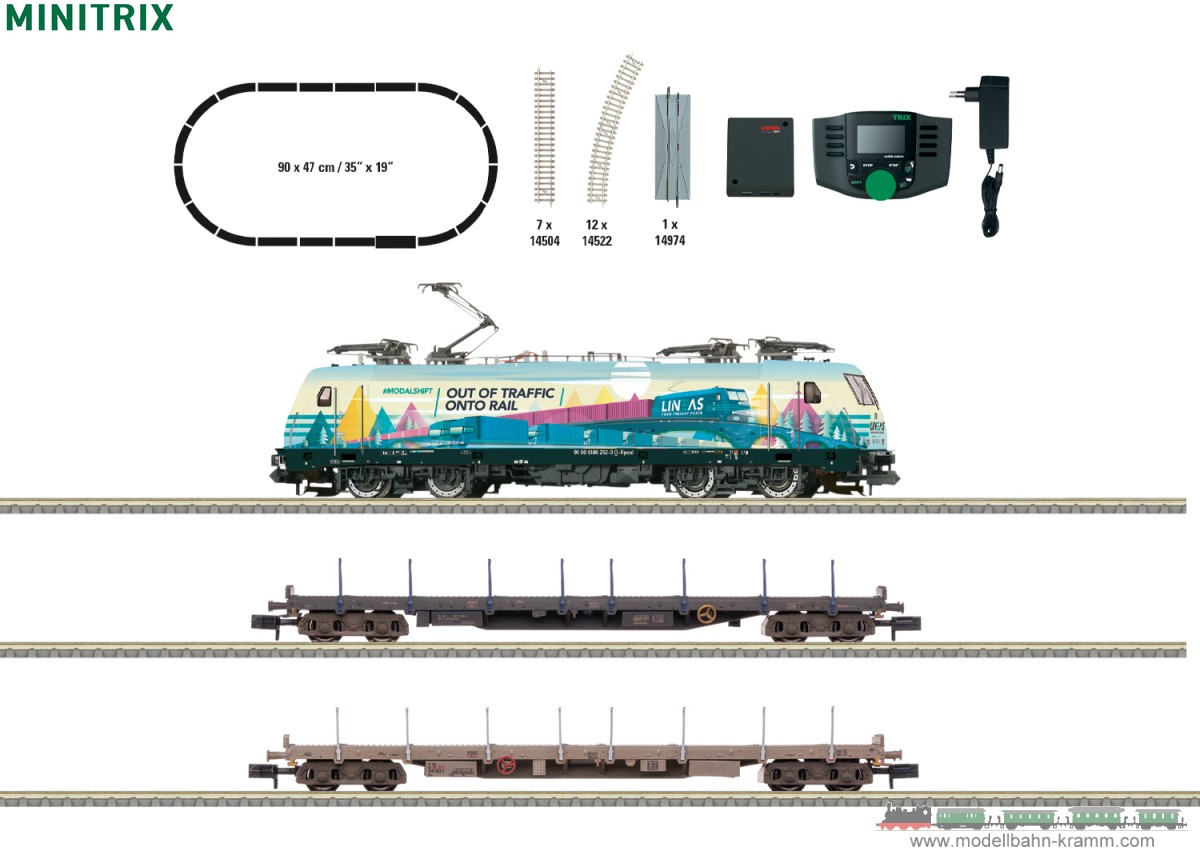TRIX 11165, EAN 4028106111655: N Digital-Startpackung Güterzug