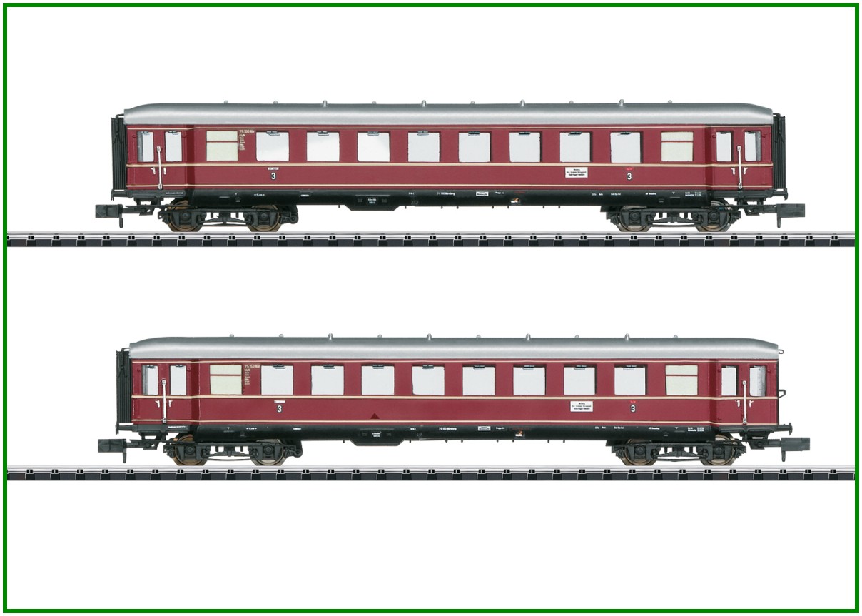 TRIX 15406, EAN 4028106154065: The Red Bamberg Cars Car Set, Part 2