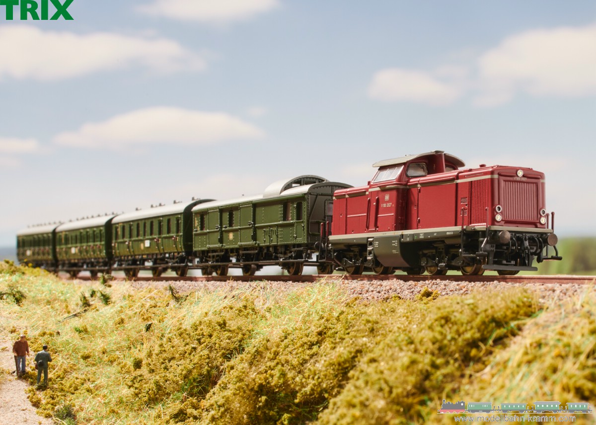 TRIX 16124, EAN 4028106161247: N Sound Diesellokomotive Baureihe V 100.20 III