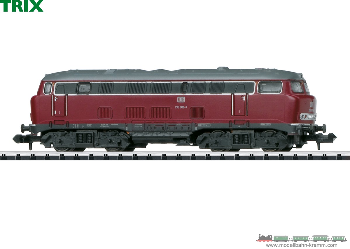 TRIX 16166, EAN 4028106161667: N Sound Diesellokomotive Baureihe 216 My Hobby IV