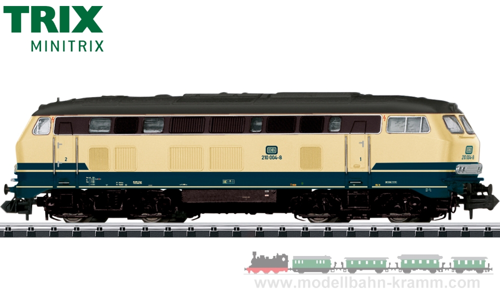 TRIX 16211, EAN 4028106162114: N Sound Diesellokomotive Baureihe 210