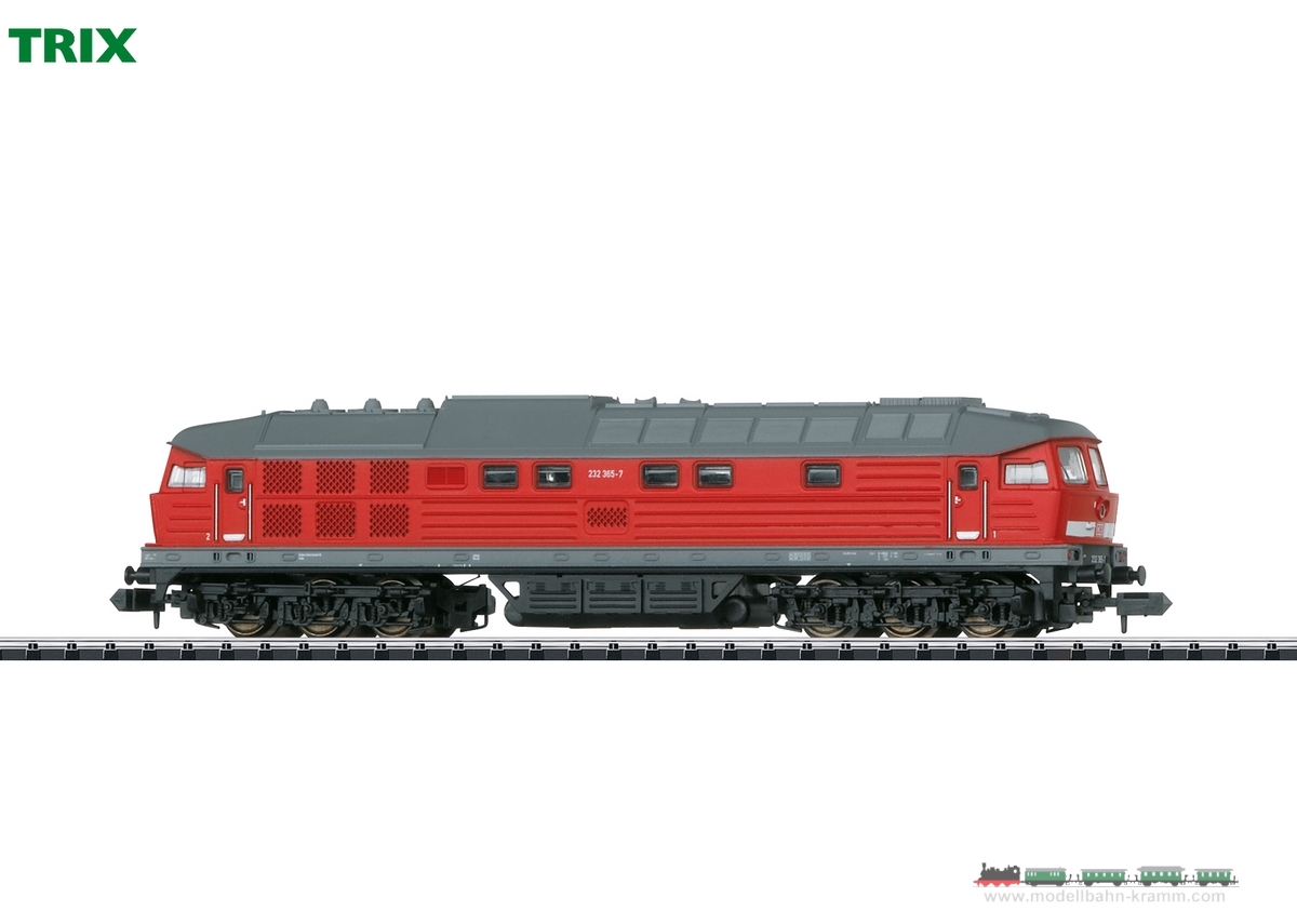 TRIX 16233, EAN 4028106162336: N Sound Diesellokomotive Baureihe 232