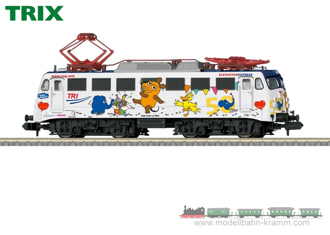 TRIX 16260, EAN 4028106162602: N Sound Elektrolokomotive Baureihe 110.3 Elefantenexpress