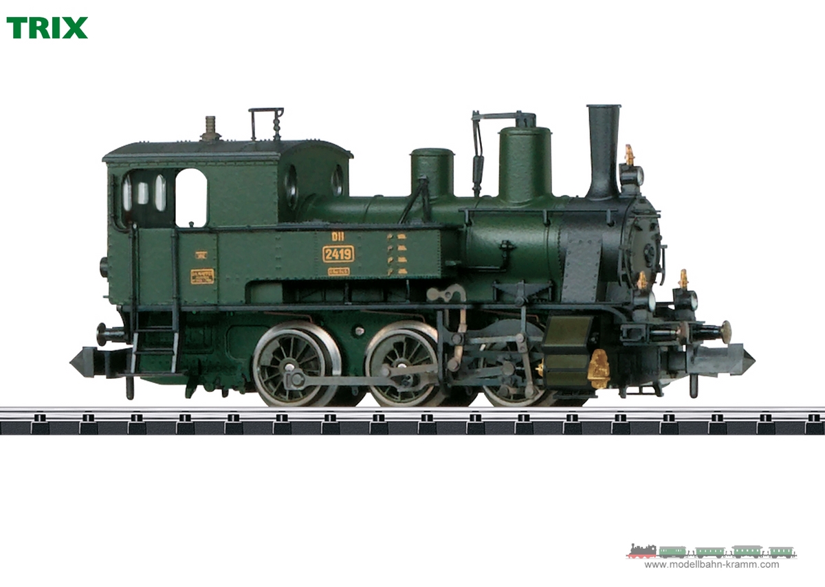 TRIX 16331, EAN 4028106163319: Class D II Steam Locomotive