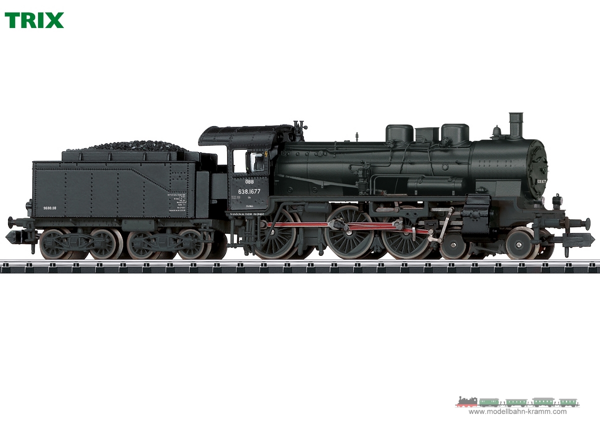 TRIX 16387, EAN 4028106163876: Class 638 Steam Locomotive