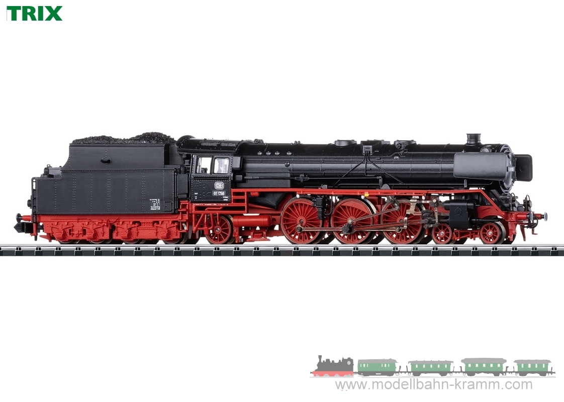 TRIX 16630, EAN 4028106166303: N Sound Dampflokomotive Baureihe 01 DB