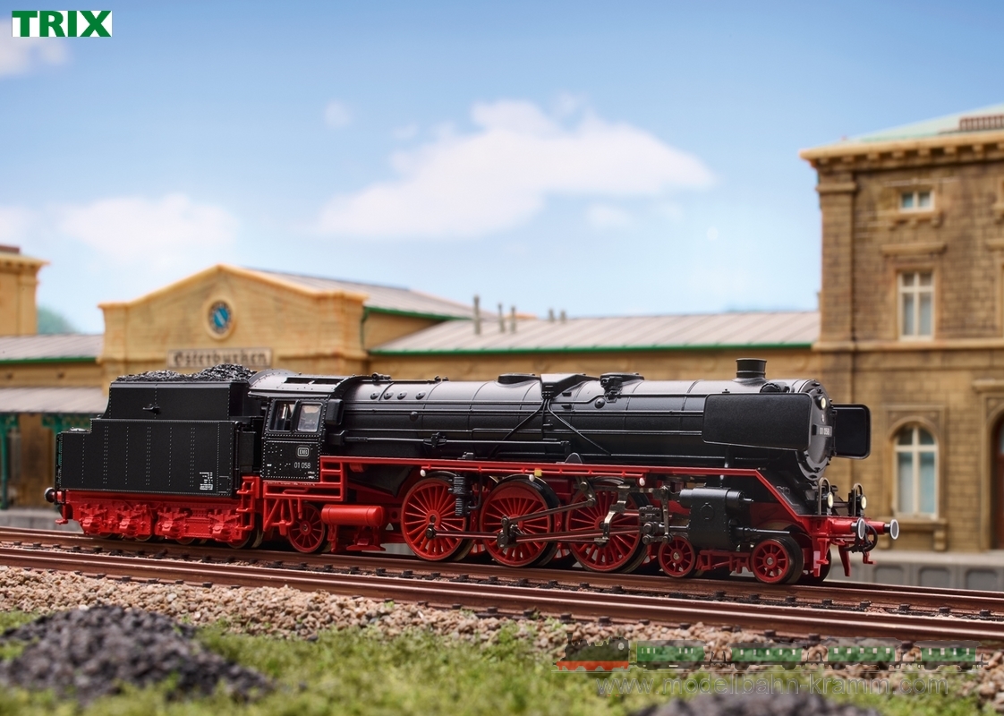 TRIX 16630, EAN 4028106166303: N Sound Dampflokomotive Baureihe 01 DB