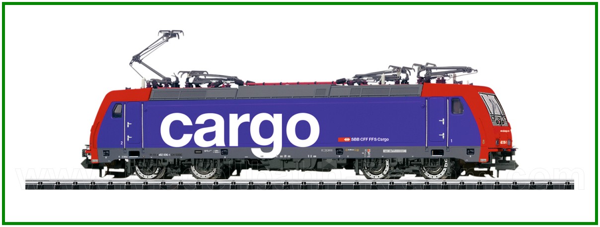 TRIX 16876, EAN 4028106168765: Electric locomotive Re 482 SBB Cargo, era VI, N-gauge