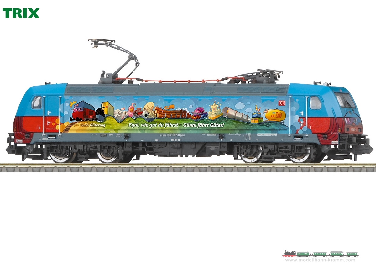 TRIX 16906, EAN 4028106169069: N Sound Elektrolokomotive Baureihe 185.2 Günni DB