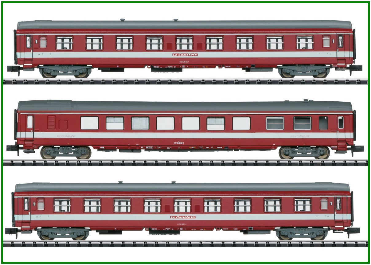 TRIX 18218, EAN 4028106182181: Le Capitole Express Train Passenger Car Set