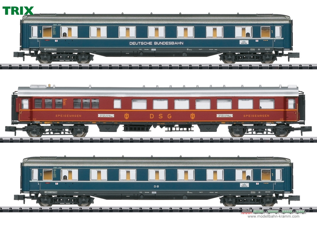 TRIX 18259, EAN 4028106182594: F 41 Senator Express Train Passenger Car Set