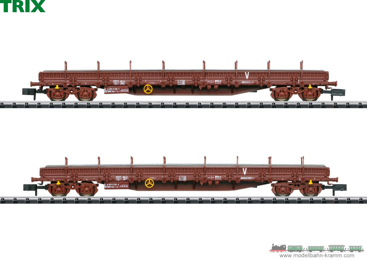TRIX 18290, EAN 4028106182907: N Güterwagen-Set Bauzug VI